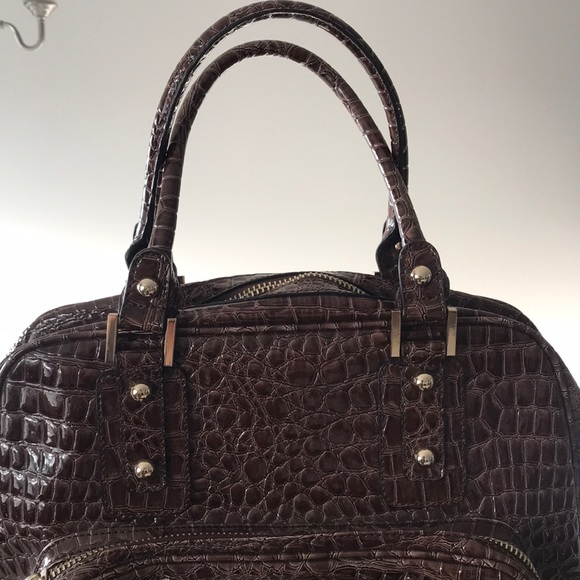 G by Guess large tortoise shell handbag (like new) - Picture 3 of 10